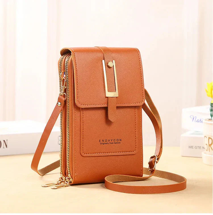 Talia | Leather Mini Handbag for Mobile Phone