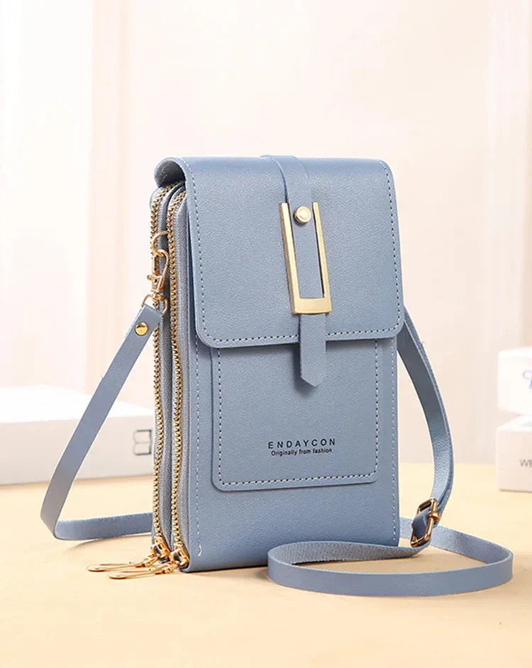 Talia | Leather Mini Handbag for Mobile Phone