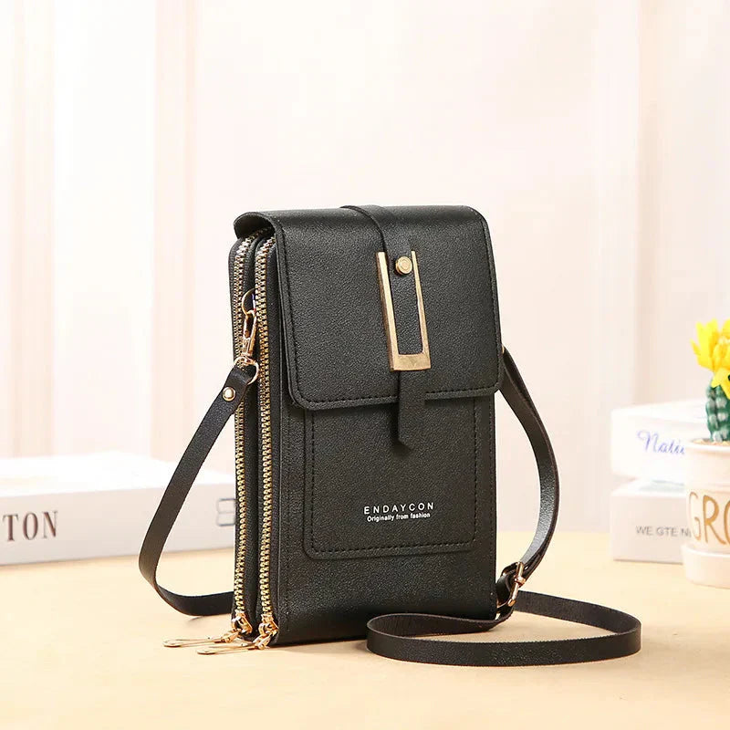 Talia | Leather Mini Handbag for Mobile Phone