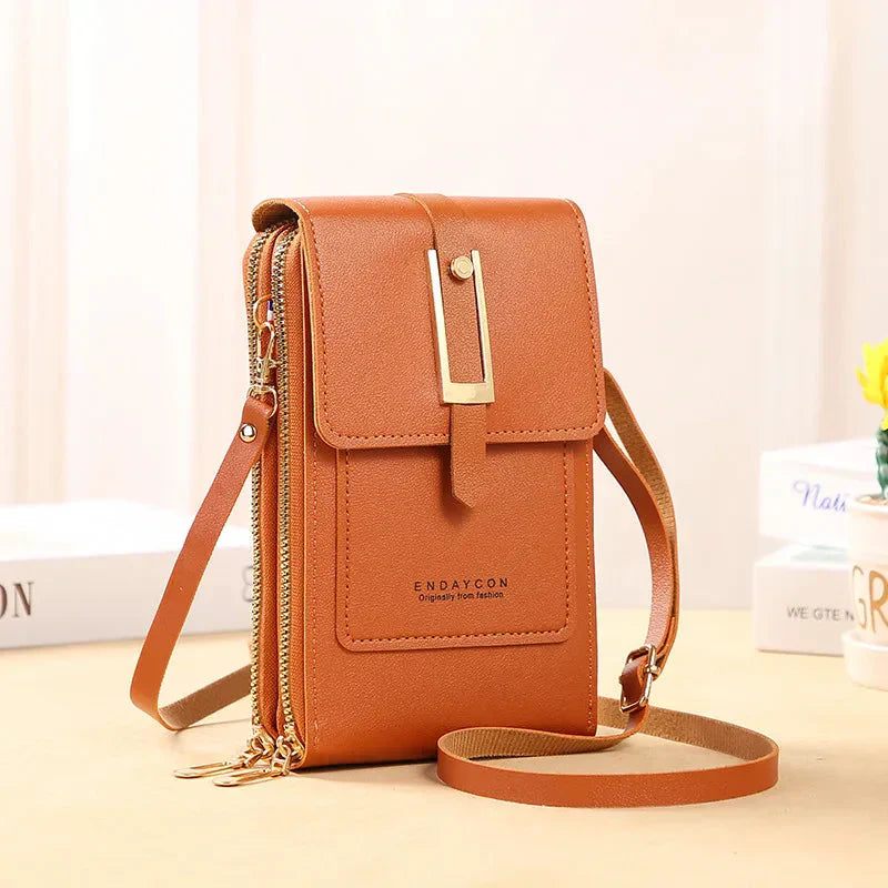 Talia | Leather Mini Handbag for Mobile Phone