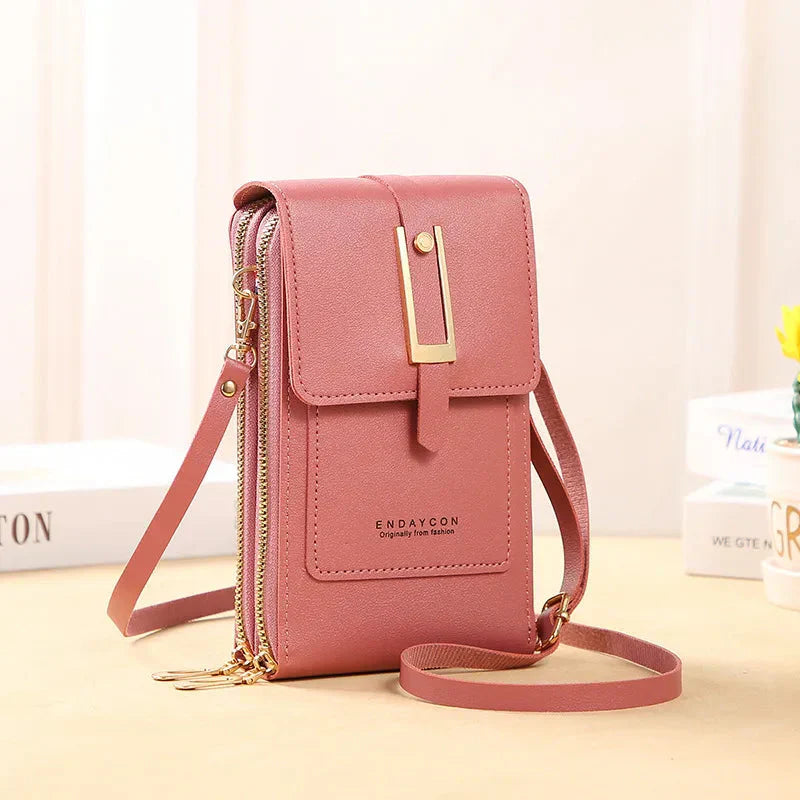 Talia | Leather Mini Handbag for Mobile Phone