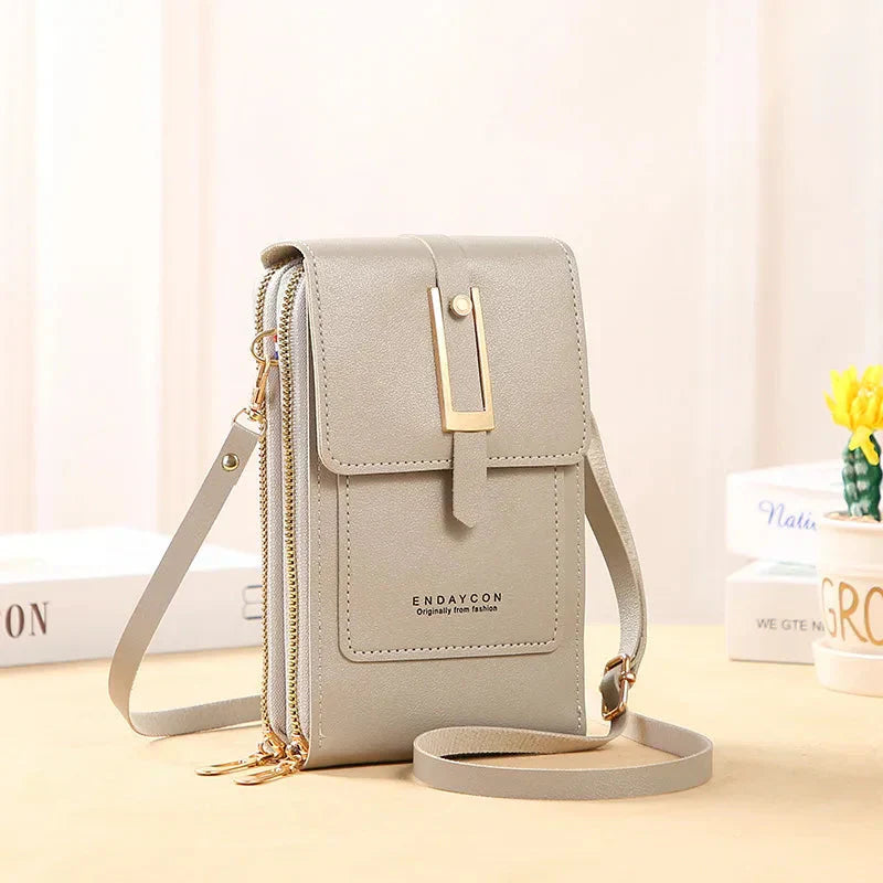 Talia | Leather Mini Handbag for Mobile Phone