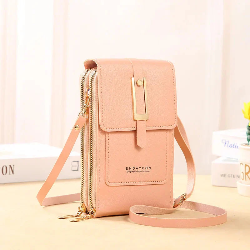Talia | Leather Mini Handbag for Mobile Phone