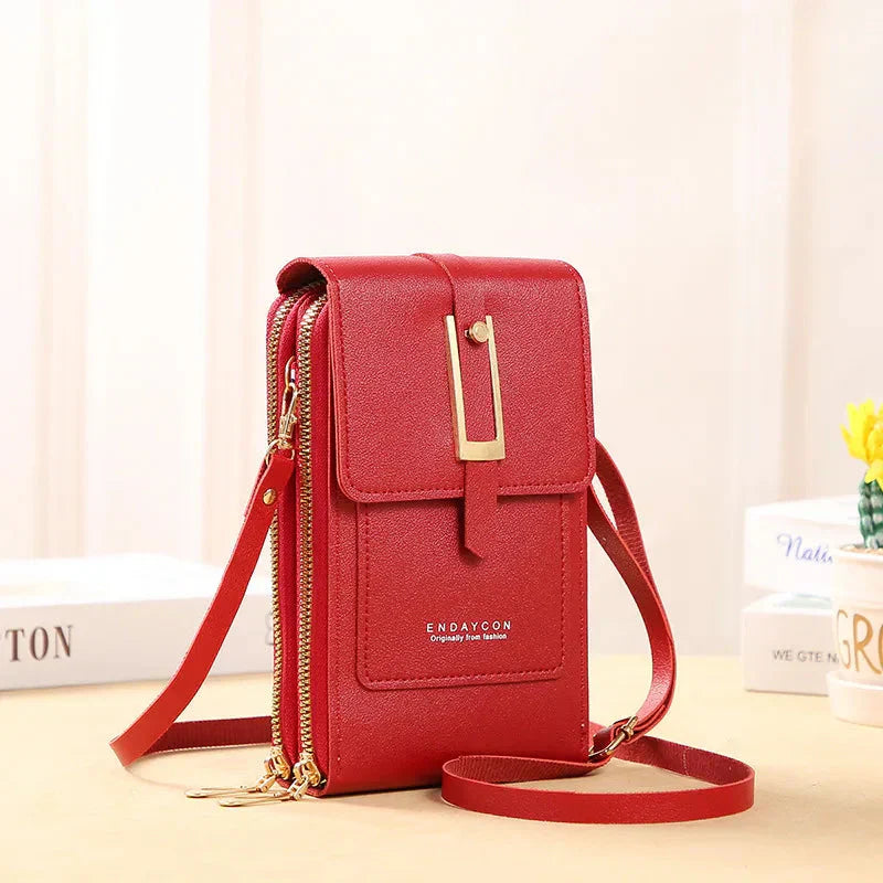 Talia | Leather Mini Handbag for Mobile Phone