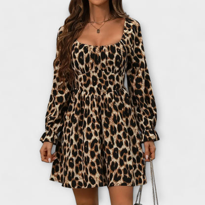 Zanira | Enchanting Leopard Print Dress