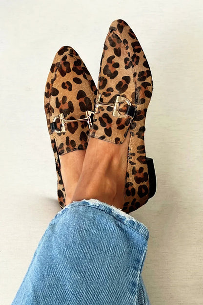 Lioren | Printed Refined Loafers