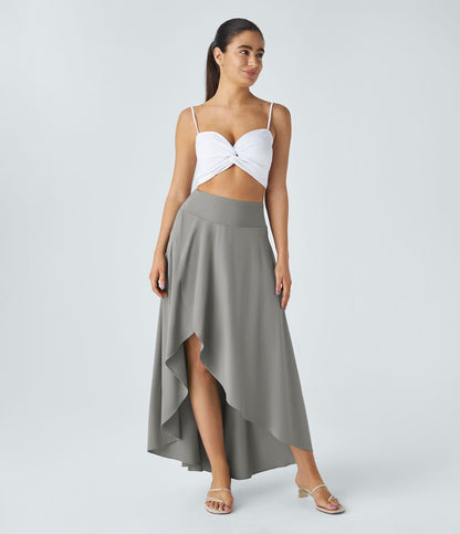 Verenya | Comfortable Maxi Split Skirt