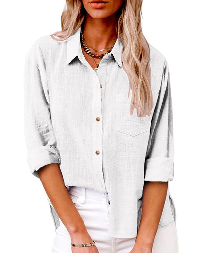 Lunessa | Long-Sleeve Button Shirt
