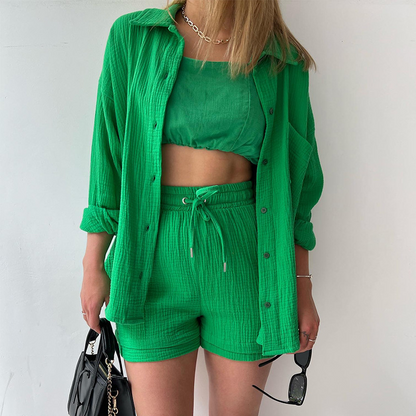 Evana | Lightweight & Trendy Blouse Set