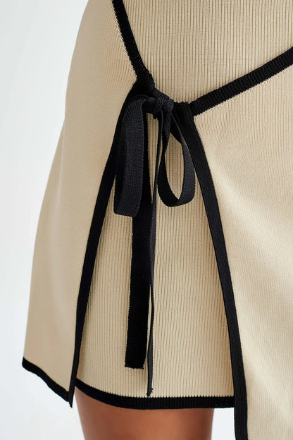 Kalina | Strapless Knit Mini Dress