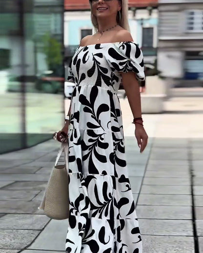 Virella | Elegant Off-Shoulder Dress