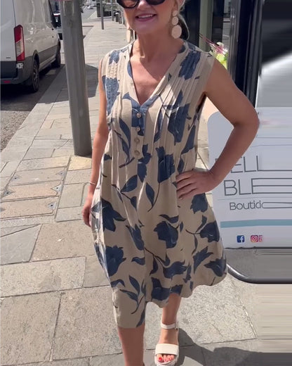Kalina | Printed Summer Maxi Dress