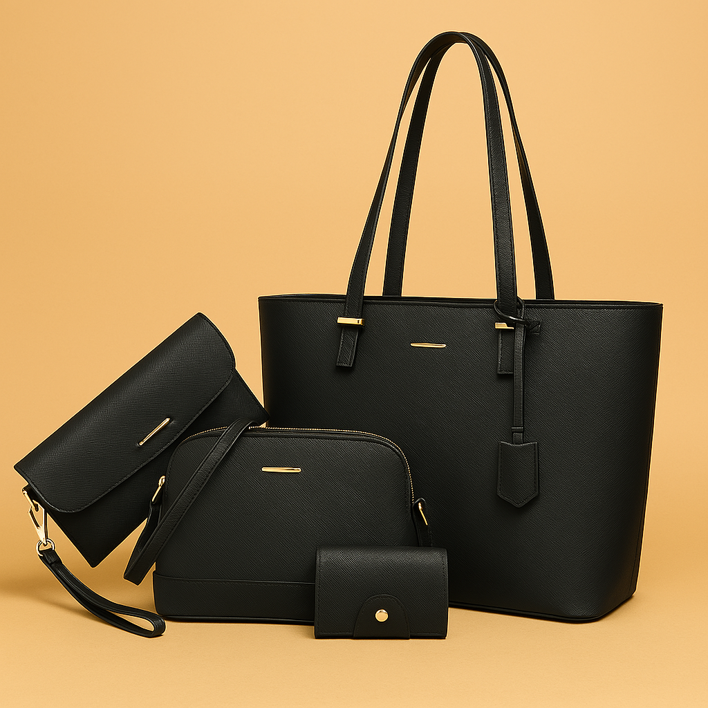 Cavalla | 3-Piece Leather Handbag & Shoulder Bag Set