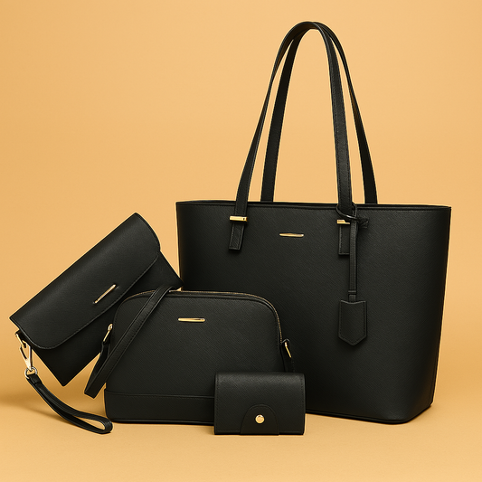 Cavalla | 3-Piece Leather Handbag & Shoulder Bag Set