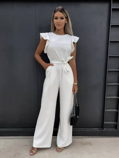 Seraphina | Elegant Butterfly Sleeve Jumpsuit