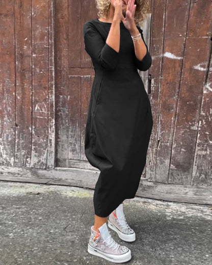 Isalyn | Elegant Dress with Pockets