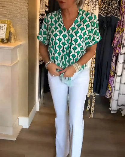 Rivana | Elegant Summer Blouse