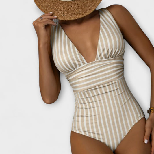 Liora | Summer Striped Swimsuit