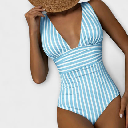 Liora | Summer Striped Swimsuit