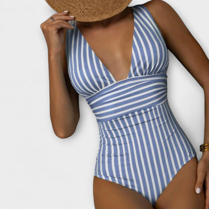 Liora | Summer Striped Swimsuit
