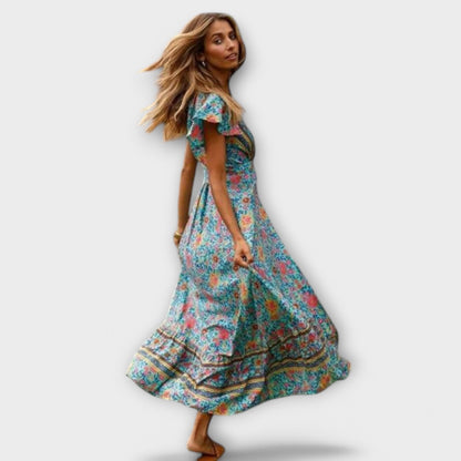 Isara | Boho Maxi Dress