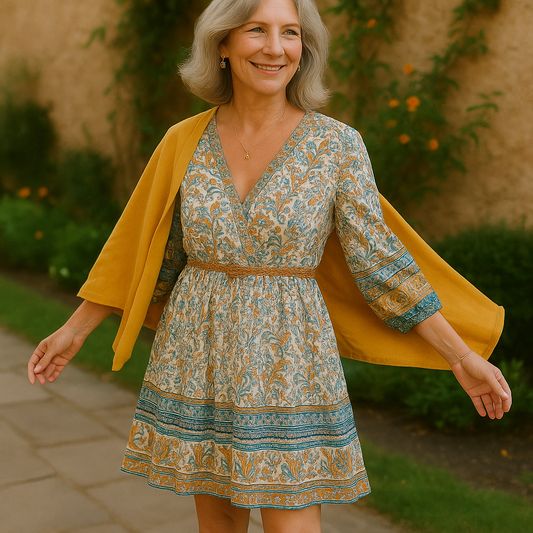 Isola | Short Boho Dress