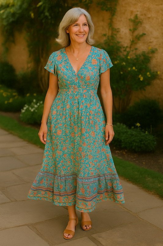 Isara | Boho Maxi Dress