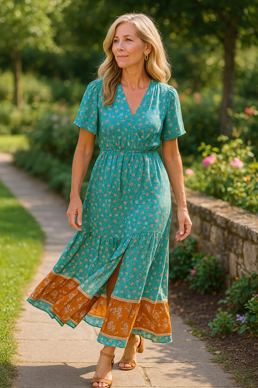 Taleniya | Boho Maxi Dress