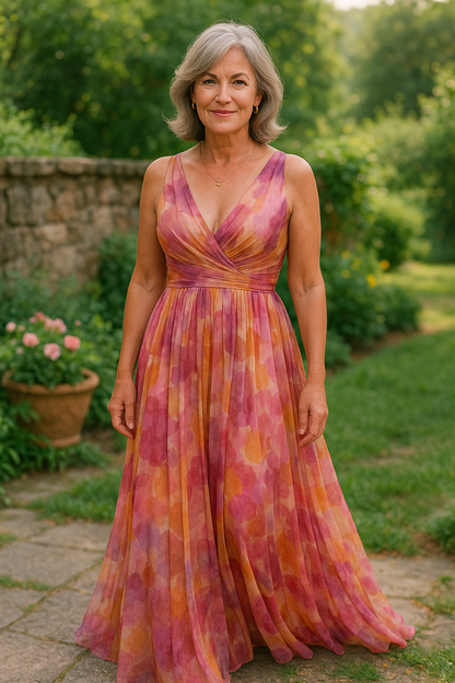 Eloura | Elegant Figure-Enhancing Maxi Dress