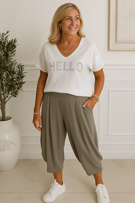 Serina | Puffed Casual Pants