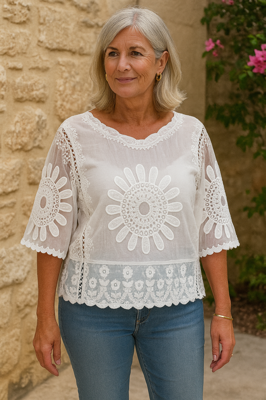 Elviana | Lightweight Feminine Blouse