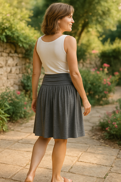 Elara | Elegant & Comfortable Midi Skirt