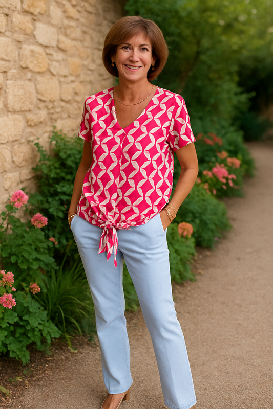 Rivana | Elegant Summer Blouse