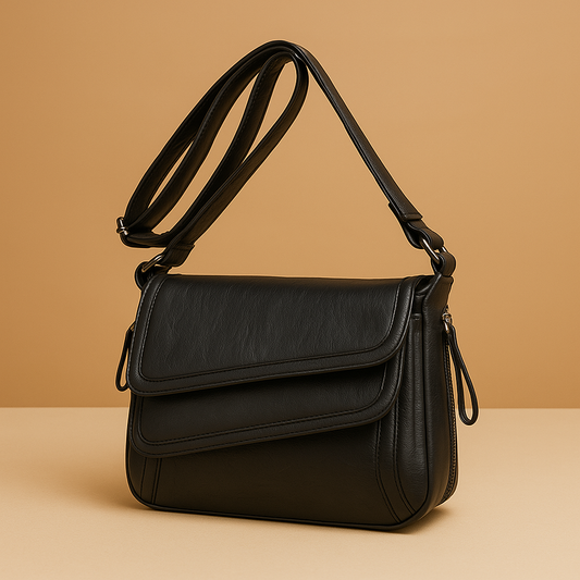 Freya | Elegant Structured Leather Bag