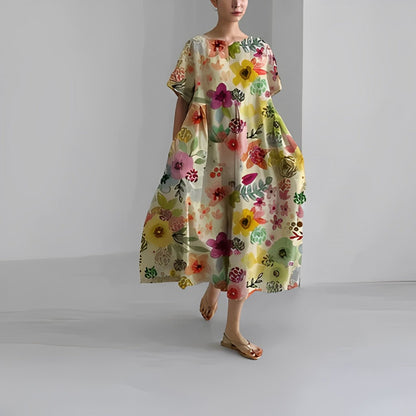 Tahlia | Loose Colorful Dress