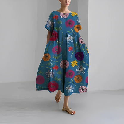 Tahlia | Loose Colorful Dress