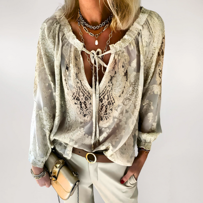 Elara | Hooked Boho Blouse
