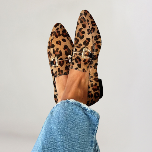 Lioren | Printed Refined Loafers