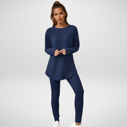 Avelyn | Cozy Ribbed 2-Piece Lounge Set