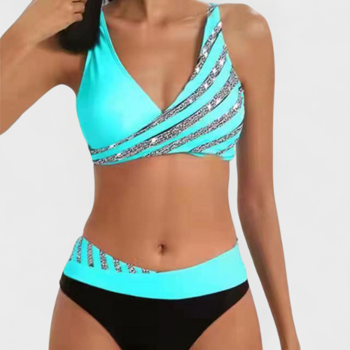 Soléa | Printed Bikini in Warm Tones