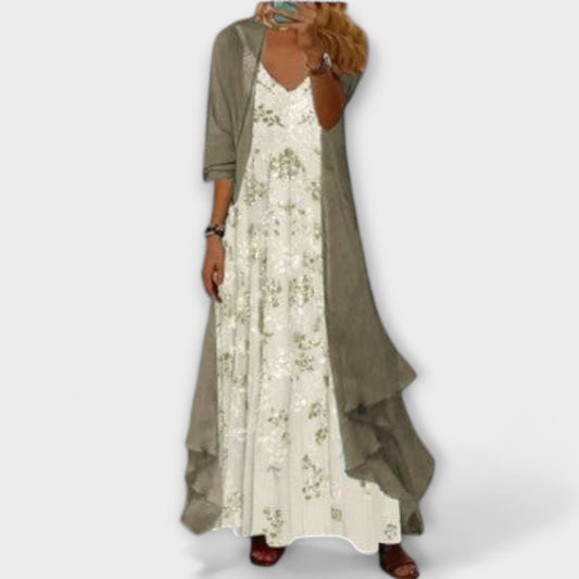 Selvina | Elegant Green Dress