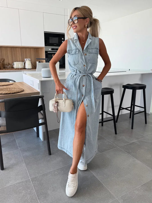 Marvina | Casual Denim Dress