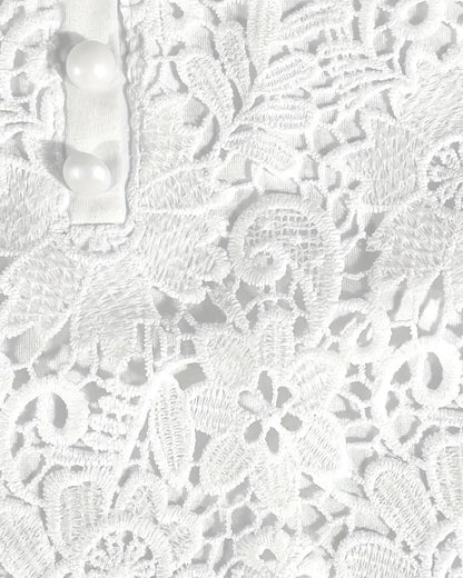 Evelyn Lace Blouse | Soft, Elegant & Effortlessly Chic