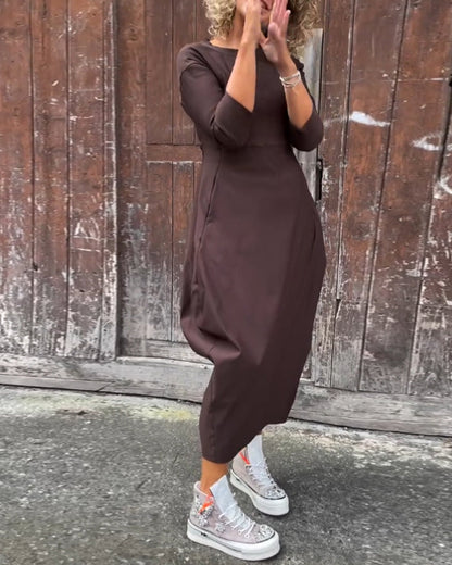 Isalyn | Elegant Dress with Pockets