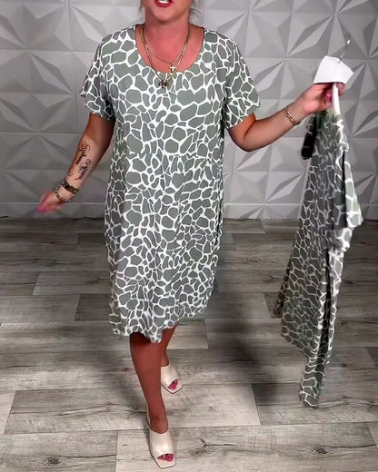 Linara | Printed Casual Dress