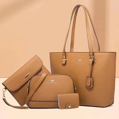Cavalla | 3-Piece Leather Handbag & Shoulder Bag Set