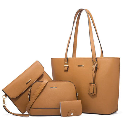 Cavalla | 3-Piece Leather Handbag & Shoulder Bag Set