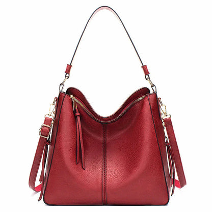 Serena | Soft Leather Hobo Bag