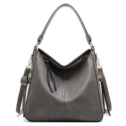 Serena | Soft Leather Hobo Bag