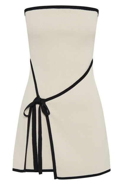 Kalina | Strapless Knit Mini Dress